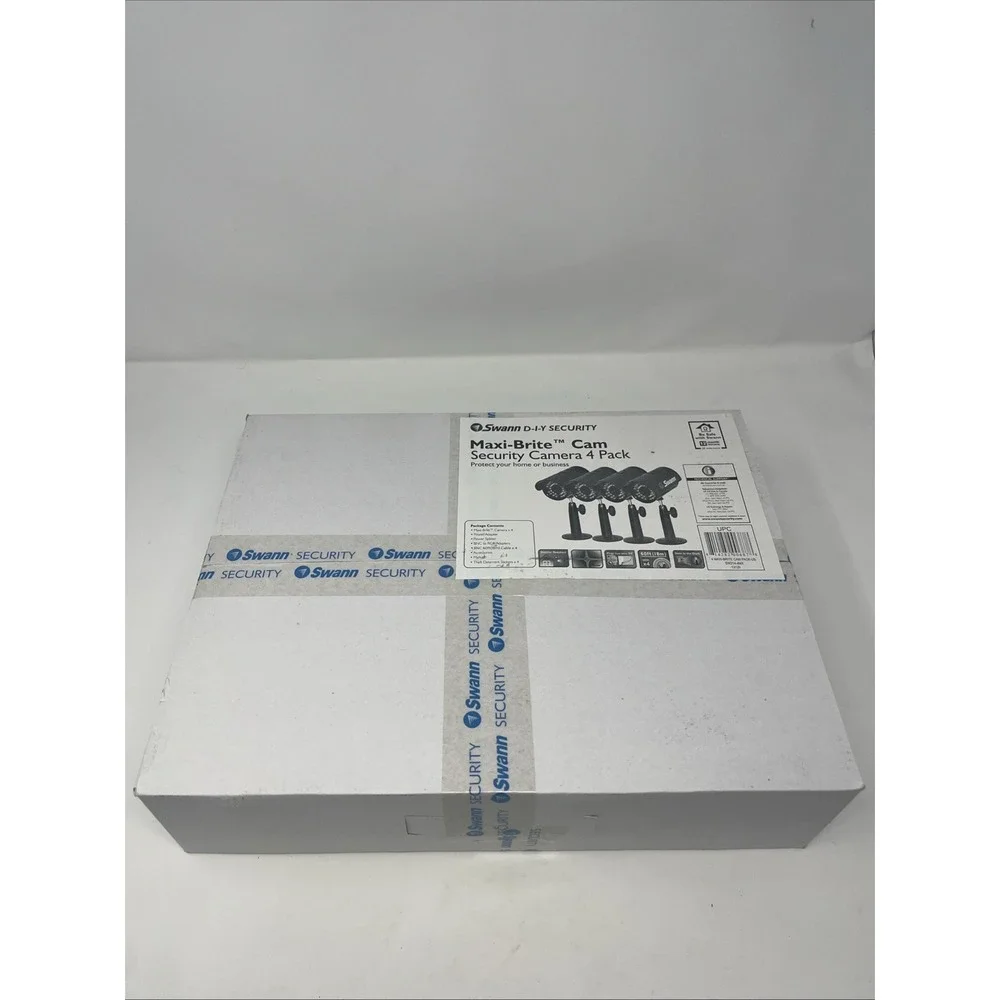 Swann Maxi-Brite Cam Security Camera 4 Pack SW214-4MX NEW SEALED